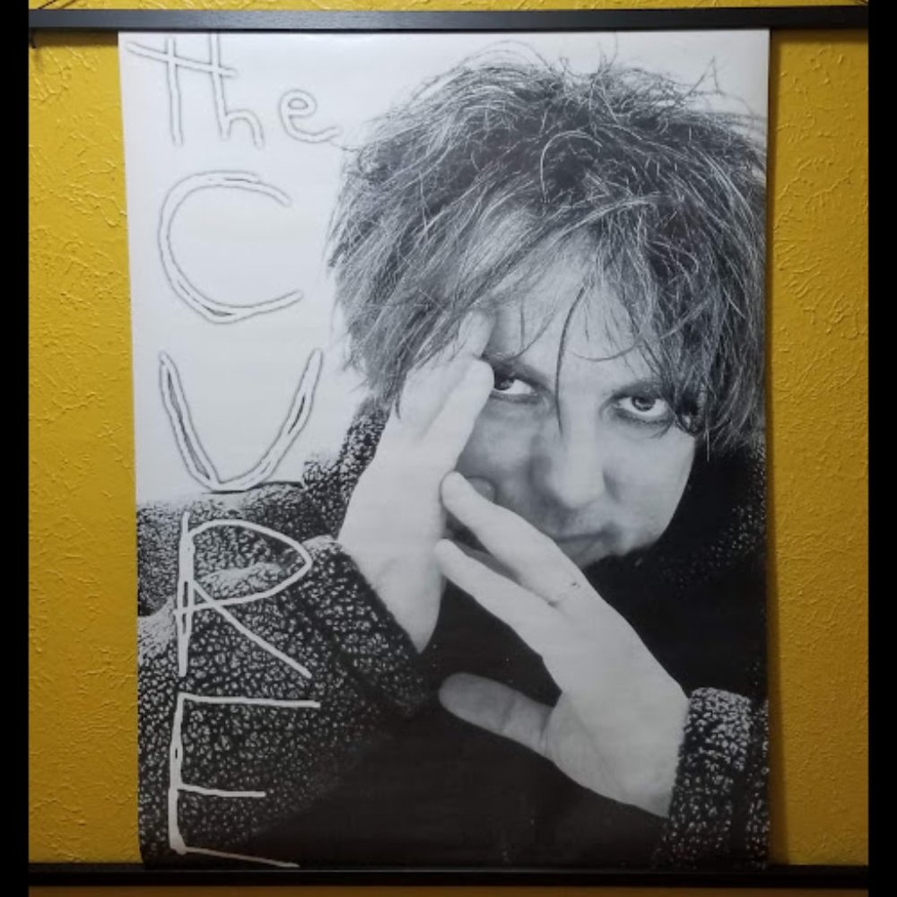 The Cure Vintage Robert Smith Poster Wall Art